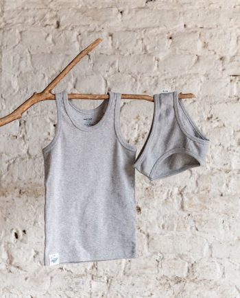 Maï & Kaï | sous-vêtements | Boy set ° Uni Grey