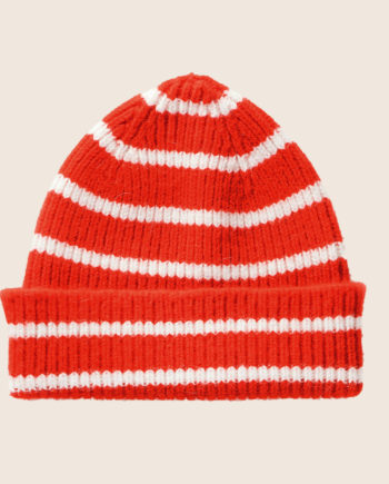 LE BONNET AMSTERDAM | BONNET - BEANIE crimson stripes