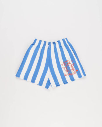MAISON MANGOSTAN | STRIPES SWEATPANTS WHITE/ BLUE