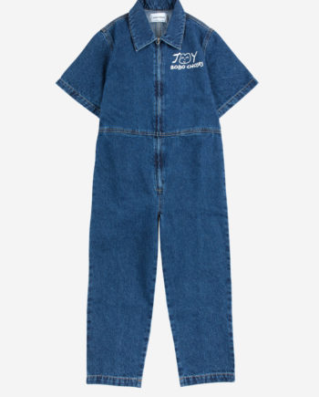 BOBO CHOSES | Smiling denim overall BLUE