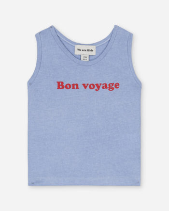 WE ARE KIDS | Debardeur Marcel Blue Sky Bon Voyage